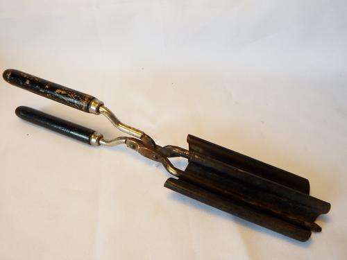 Antique hair curling tongs - as per photo