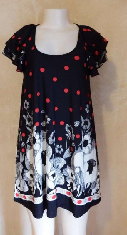 Luka cotton / polyester casual dress - Size M / L as per photo