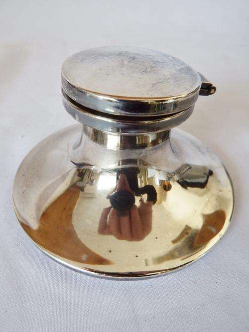 Silver plated inkwell ( no glass ) - as per photo