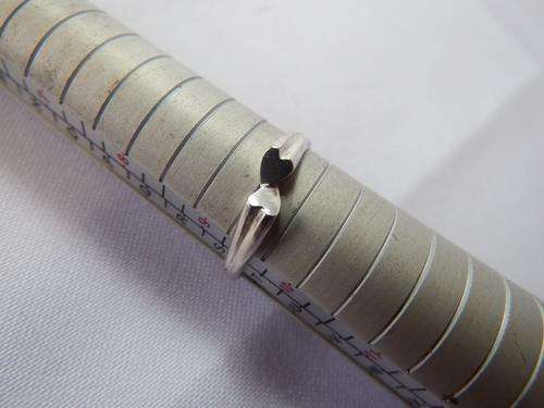 Silver ring - weighs 1,6 grams - as per photo