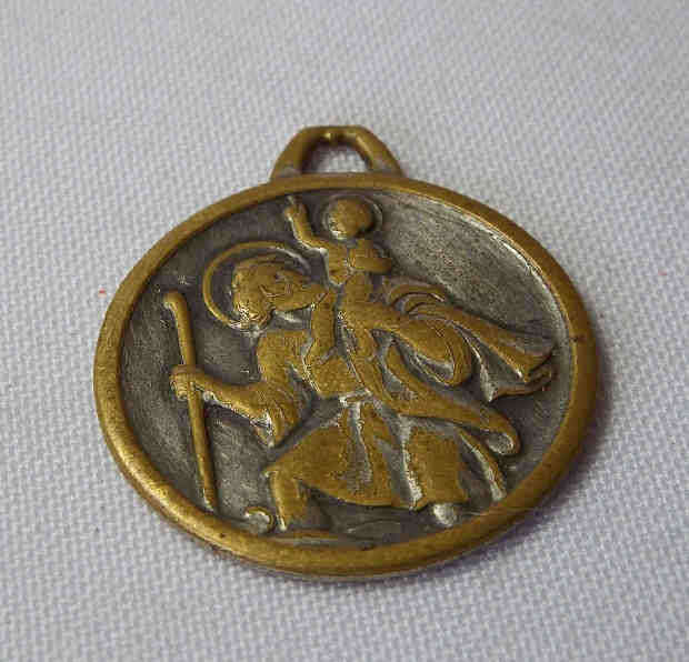 St Christopher pendant - as per photo