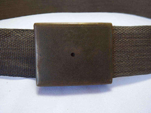 German Bund field combat military issue webbing belt - marked 12-127-4331 & 110 91 44 - as per photo