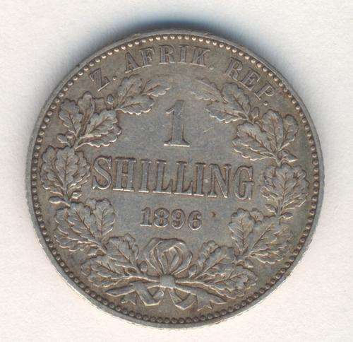 1896 ZAR Kruger shilling VF - as per photo
