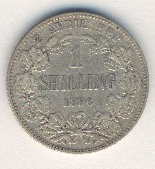 1896 ZAR Kruger shilling VF - as per photo