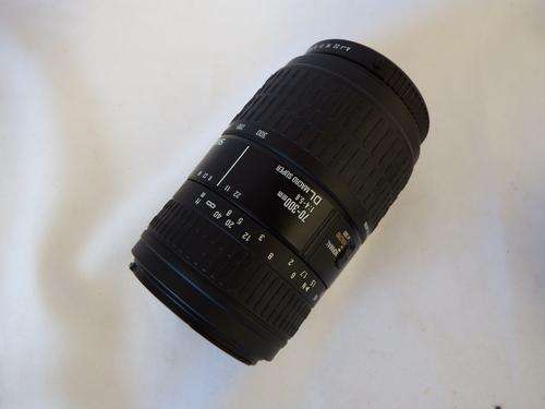 70 - 300m Macro lense Sigma