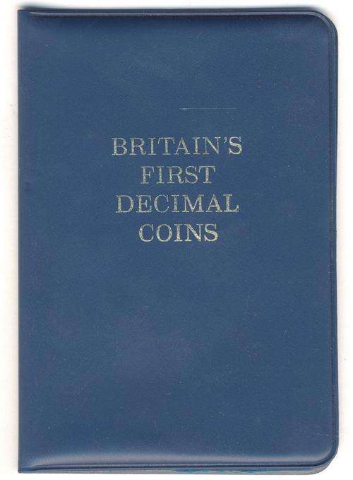 Britains first decimal coins @ crazy R1 start