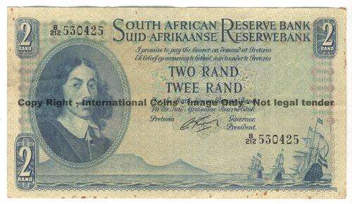 Rissik set with R2 & R10 banknotes - as per scan