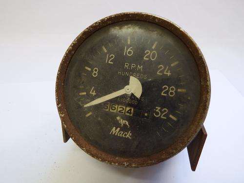 Vintage Mack ref counter gauge