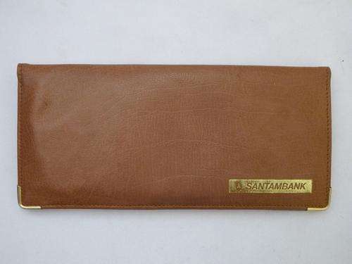 Santambank light brown purse - made of genuine leather in R.S.A