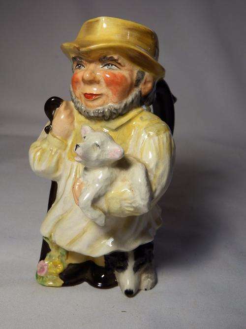 Wedgwood and Co. Hand painted ` Shepherd ` jug - 766 / 1