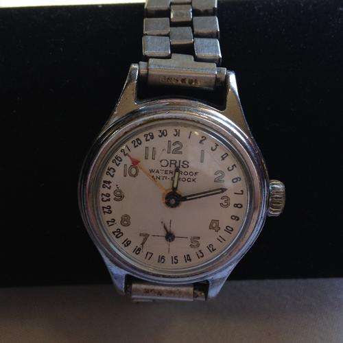 Vintage Oris manual wind ladies watch â with date