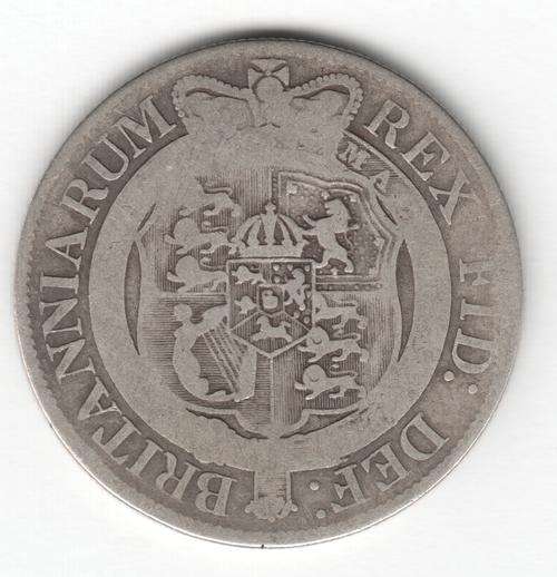 1817 Great Britain George 3 Half Crown