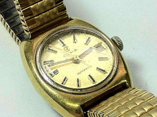 Vintage CYMA Automatic ladies watch with date - working