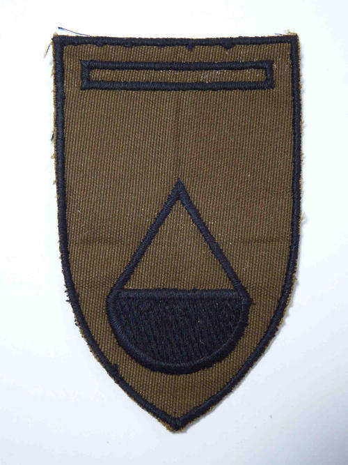 44 para Delta company cloth shoulder flash - without affiliation bar