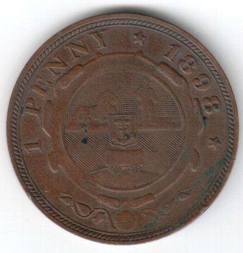 1898 ZAR Kruger Penny