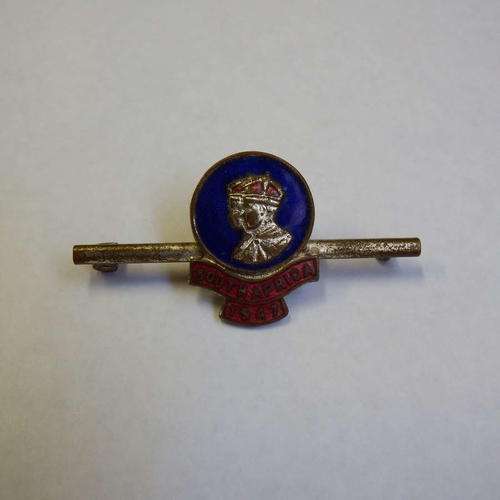 Commemorative tie pin - 1947 visit of George 6 to South Africa
