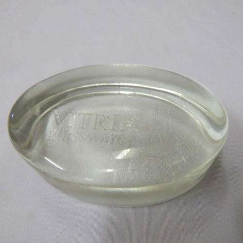 Vitria Glassware paperweight