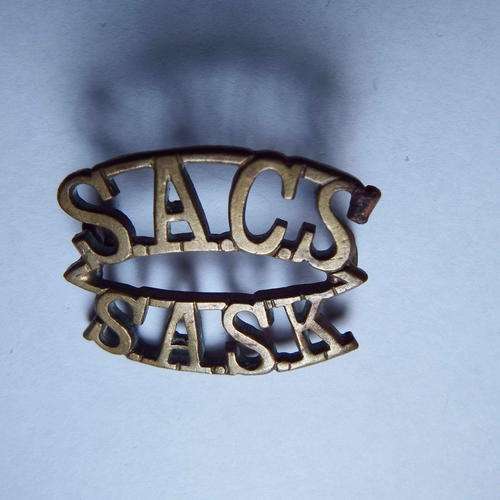 SA corps of signals shoulder title
