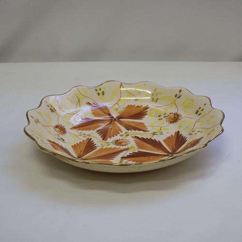 Vintage Flora Plateel Gouda Holland porcelain bowl - 232 Kastanje