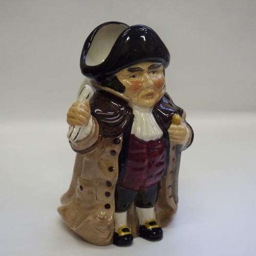 Vintage Roy Kirkham Mr. Bumble toby jug - scarce - excellent condition - 18cm high