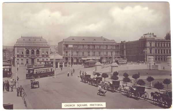 Postcard - Church Square, Pretoria