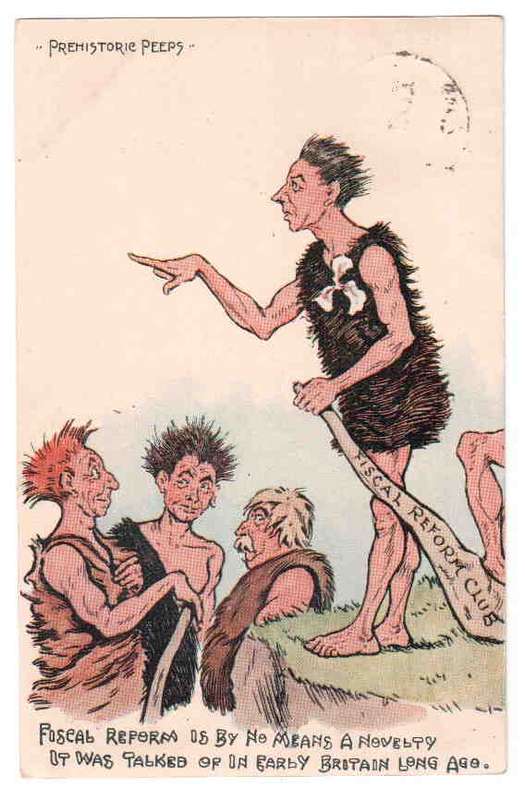 Postcard - `Prehistoric Peeps`