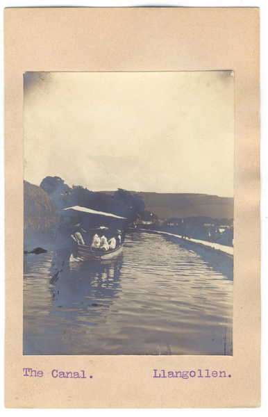 Postcard - The Canal - Llangollen - Unused
