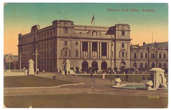 Post Card - General post office, Pretoria - from Pretoria