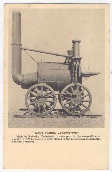 Post Card - `Sans Pareil Locomotive` - Unused