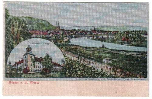 Post Card - Hoxter a.d. Weser - Schloss Corvey