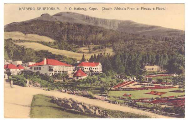 Post Card - Katberg Sanatorium - P.O. Katberg, Cape. (South Africa`s Premier Pleasure Place)-Unused