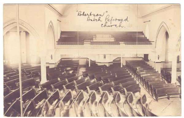 Post Card - Robertson Dutch Reformed Church - 1910 - Used but not posted (no stamp)