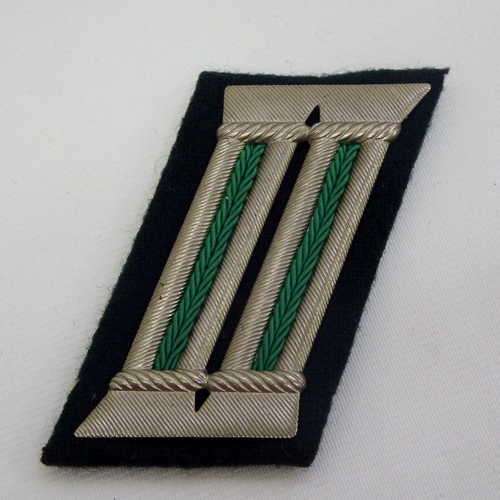 East German Police collar tab