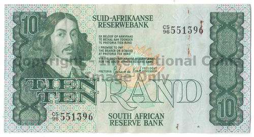 Lot of 8 old SA Banknotes - all different