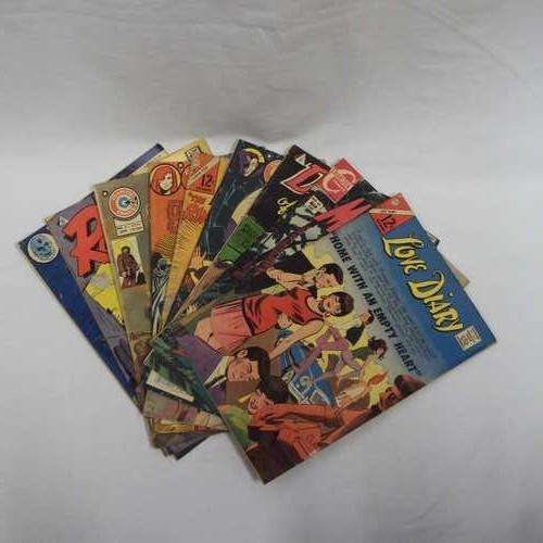 Lot of 10 Vintage comic books