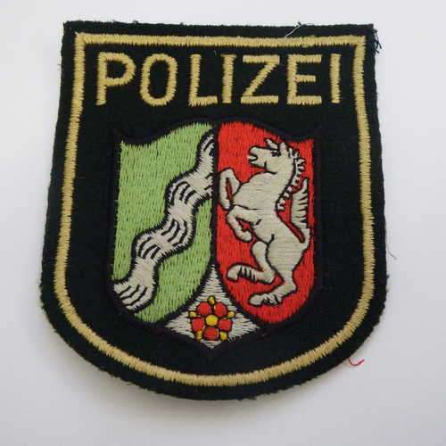 German Norathein - Westfalen police cloth badge