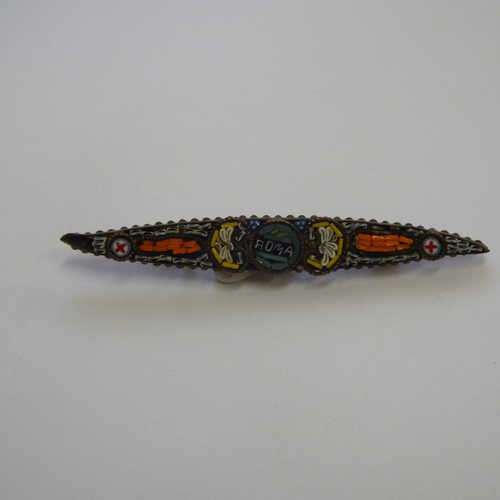 Italian millerfiore brooch