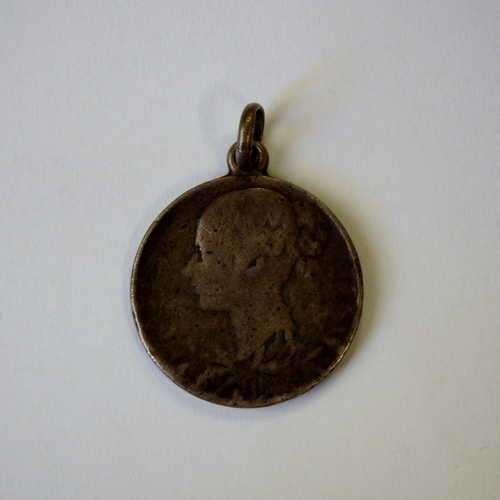 Queen Victoria Medallion for 60 years on the throne Pendant