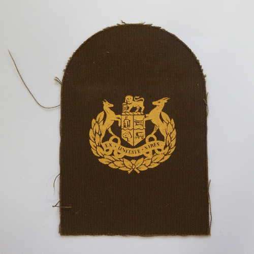SA Navy Marines warrant officer cloth badge