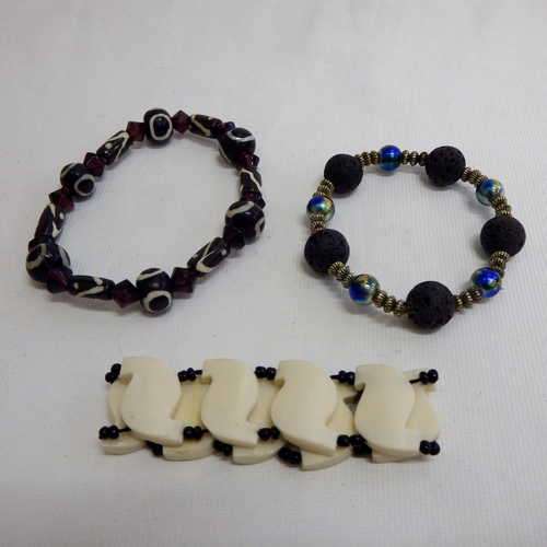 Lot of 3 bracelets - as per photo
