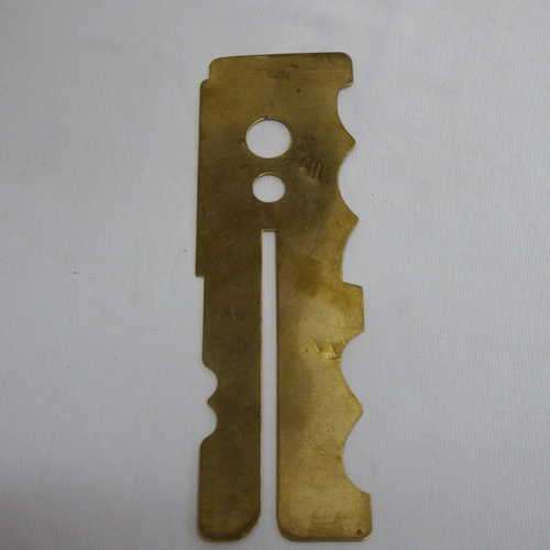 Military button polish tool - antique - used to polish buttons whilst on tunic