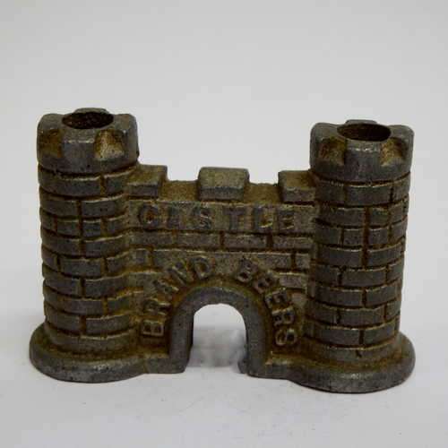 Small pewter castle - Brand Beers - S.A. Brewers figurine
