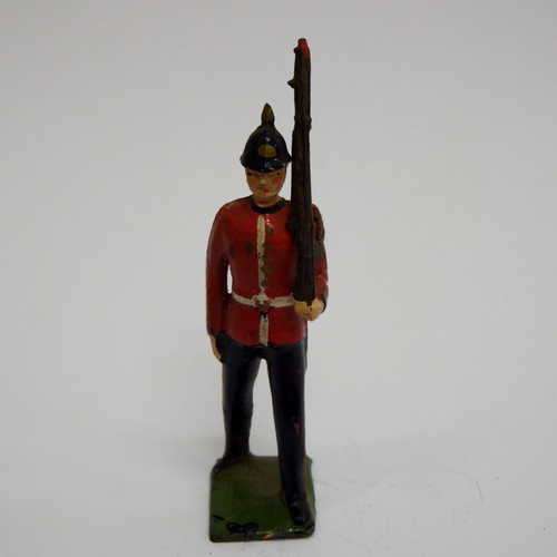Lead soldier - British policeman - moveable arm