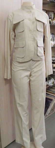 Calico Ladies pants with jacket - Size : XL