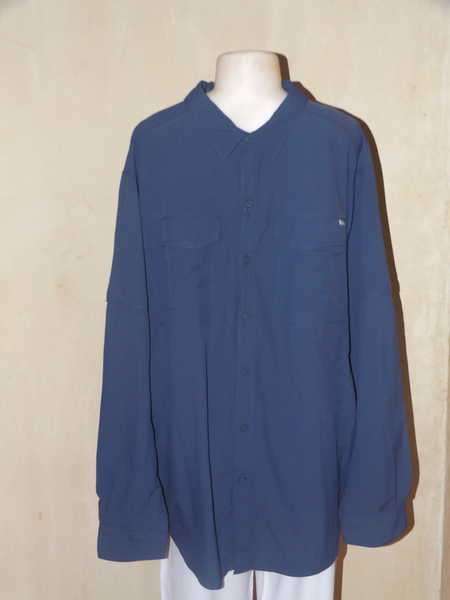 Columbia mens shirt Navy) -brand new - 100 % Nylon - was R 549.95