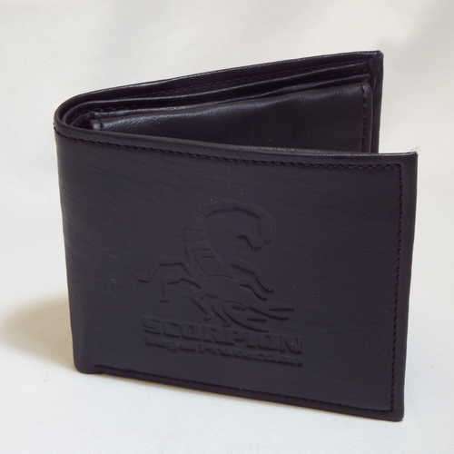 Scorpion brown mens wallet (new)