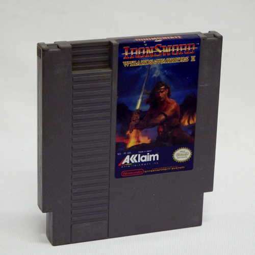 Iron Sword Wizards & Warriors 2 Nintendo game