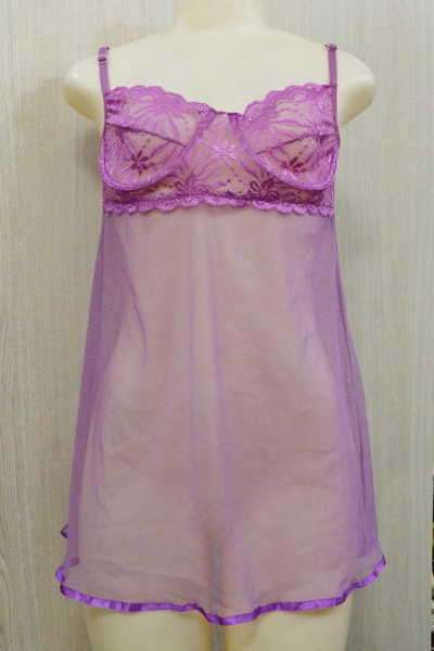 Purple lingerie - Size: L/XL - New