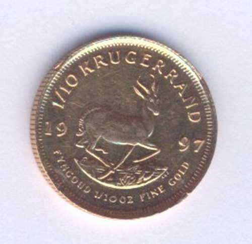 1997 tenth Kruger rand