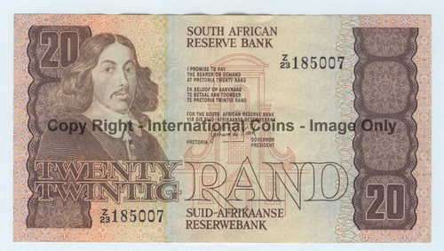 GPC de Kock 3rd Issue Z23 replacement R20 note